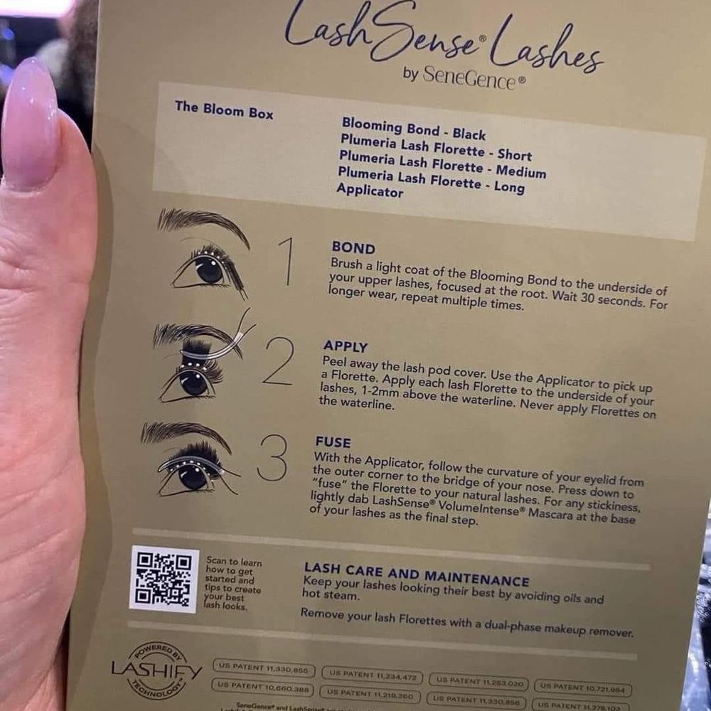 New box of Senegence lashsense lashes